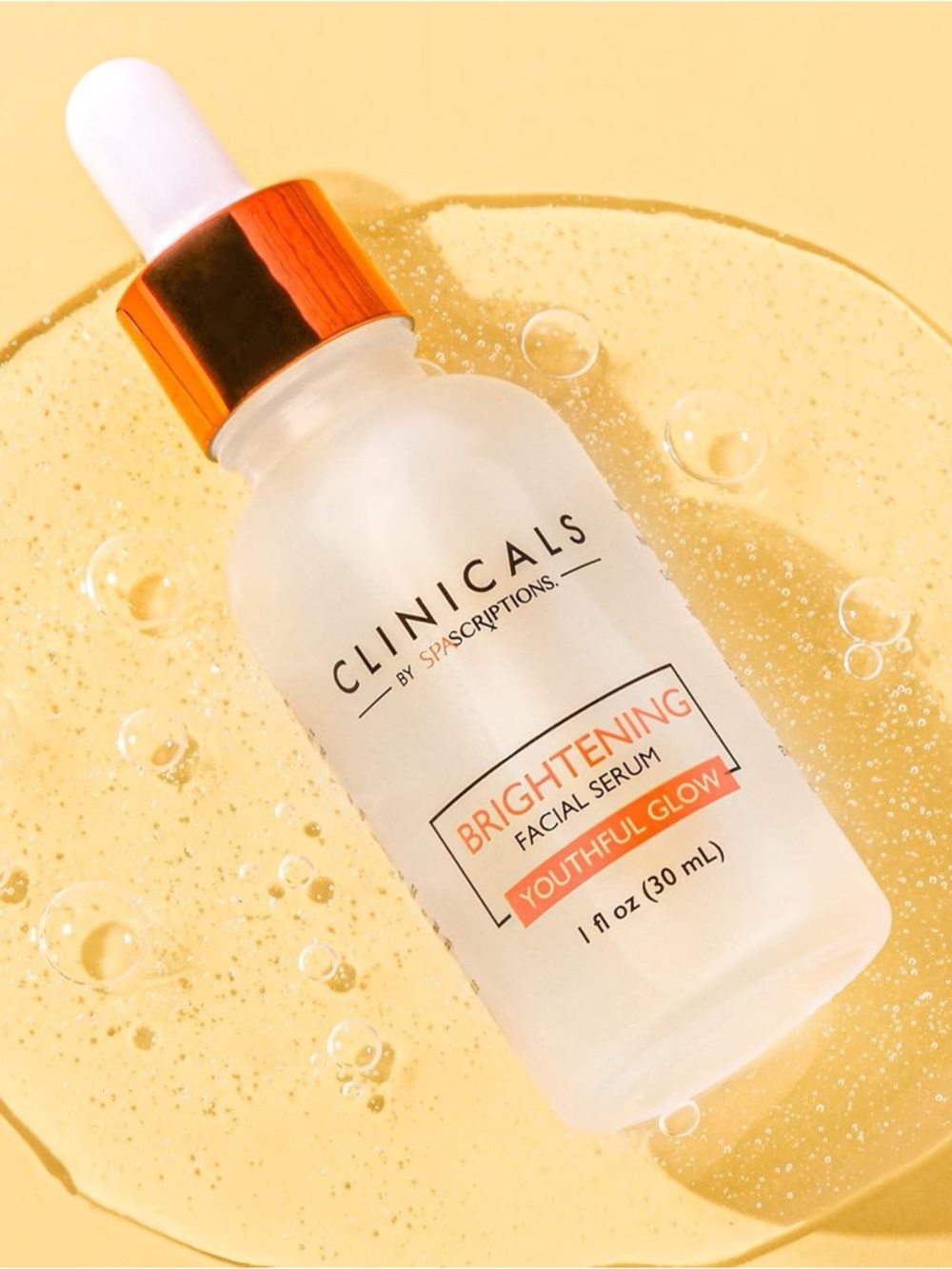 🔥 2/20: Clinical by Spascriptions Brightening Facial Serum Youthful Glow